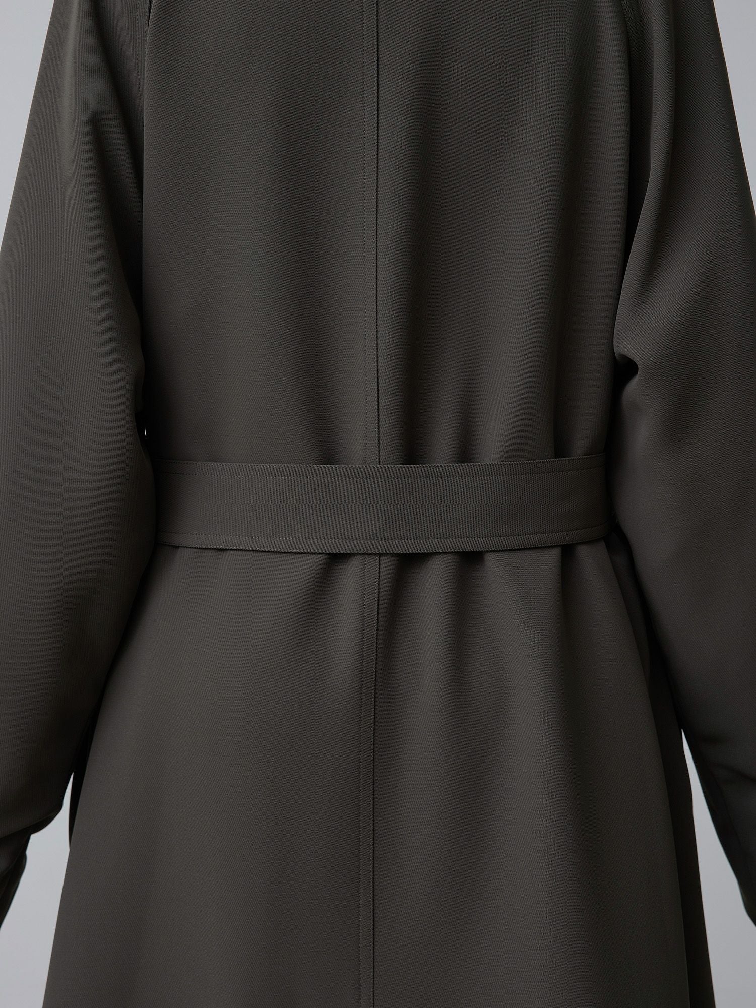 ドレープステンカラーコート