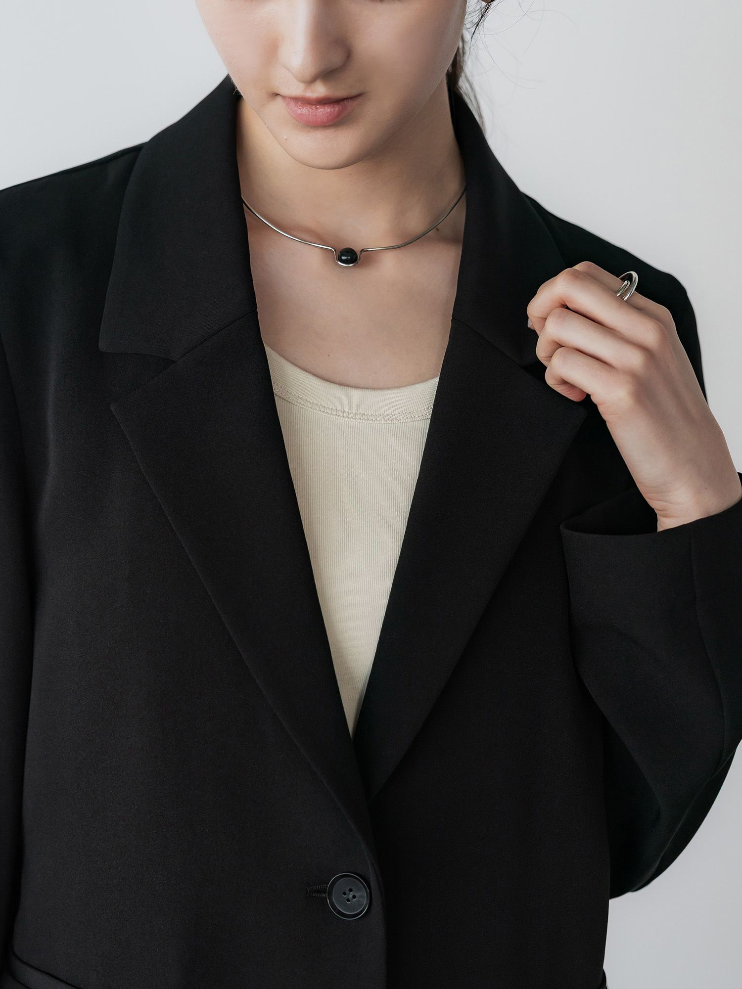 crewre ポケッタブルストレッチジャケット black crewre online store / ポケッタブルストレッチジャケット