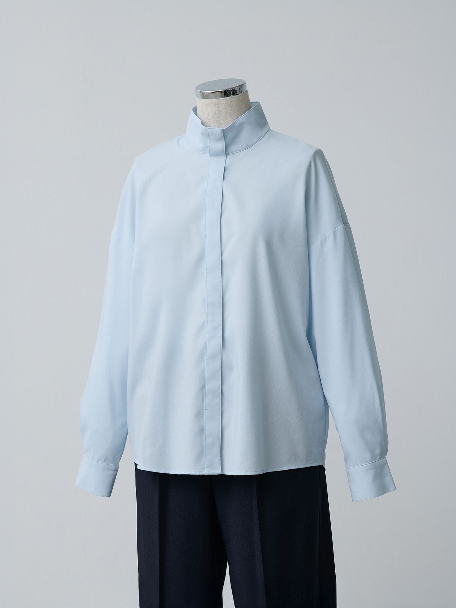 2wayハイネックボウタイシャツ