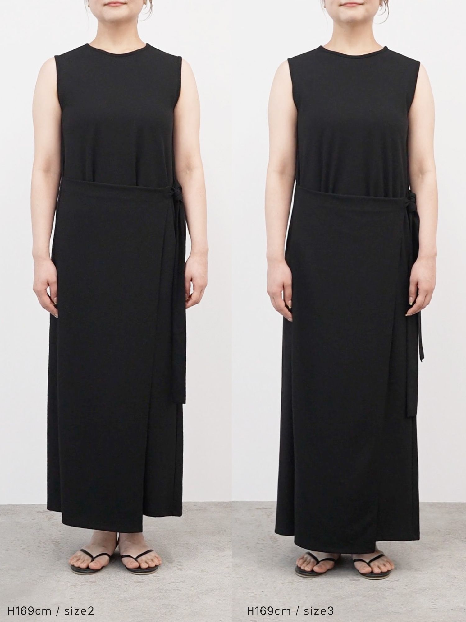 イージーラップマキシワンピース