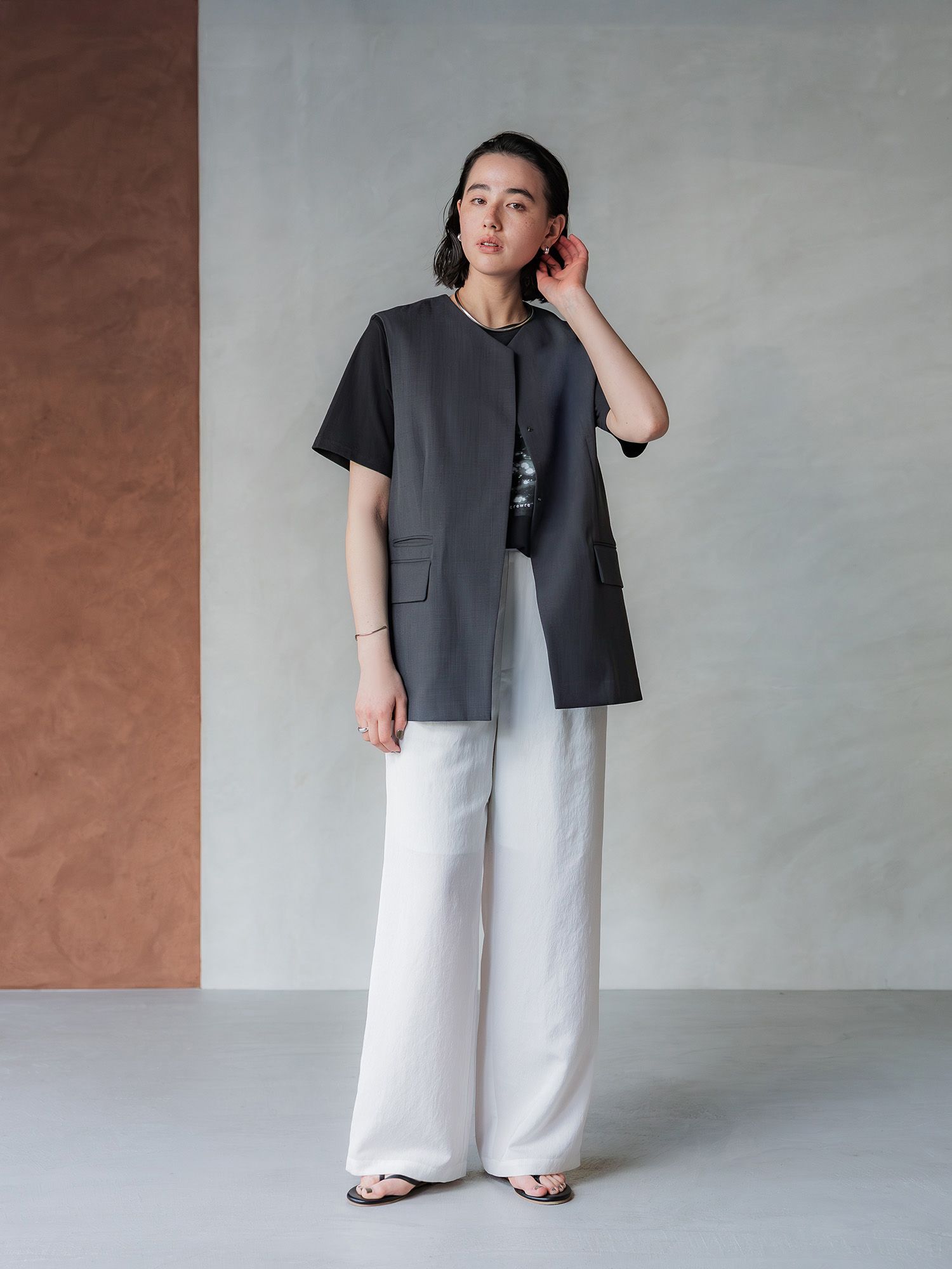crewre online store / フロントフライバックオープンジレ