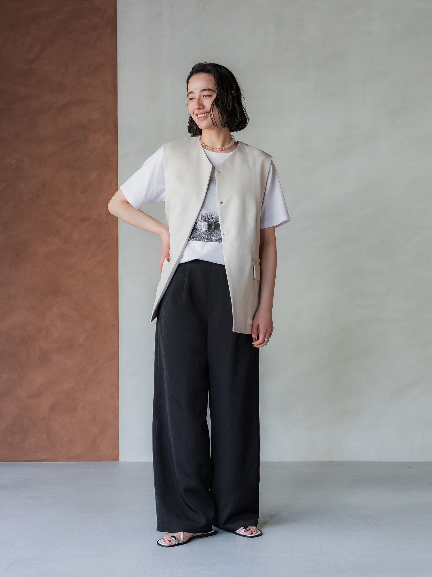 crewre online store / フロントフライバックオープンジレ