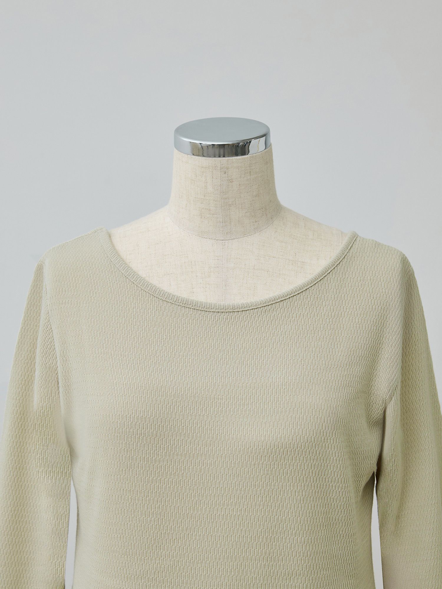 2wayハニカムサーマルカットソー