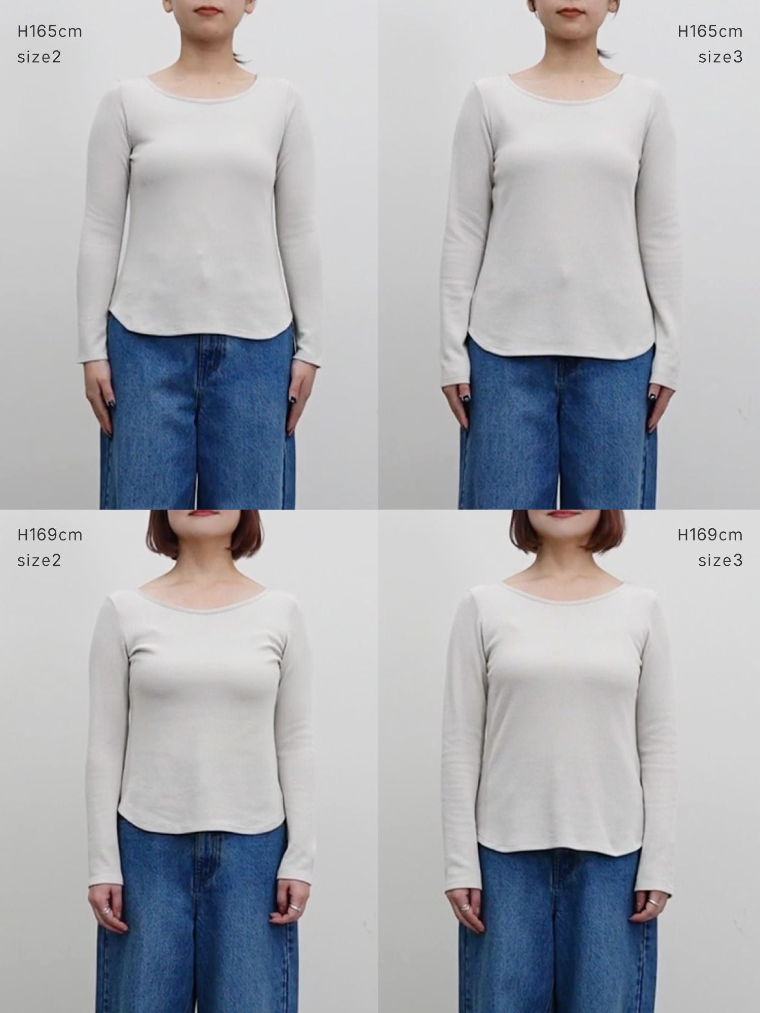 2wayハニカムサーマルカットソー