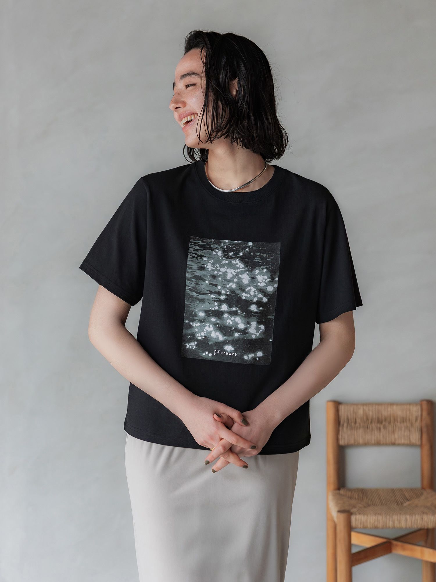 crewre online store / フォトグラフィープリントTシャツ