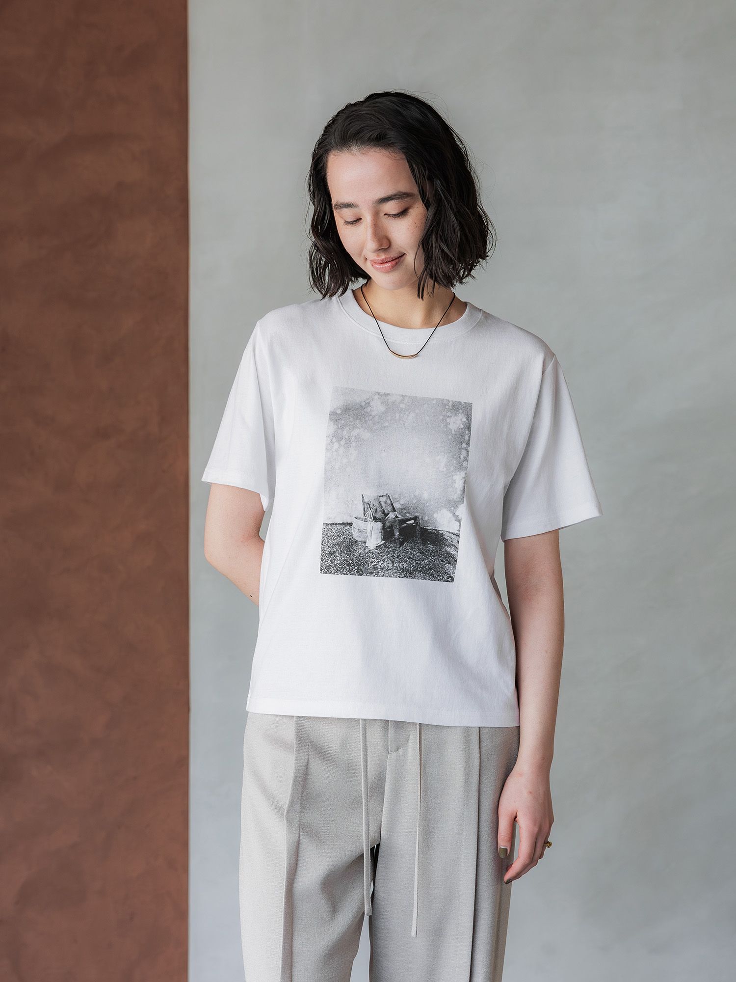 crewre online store / フォトグラフィープリントTシャツ