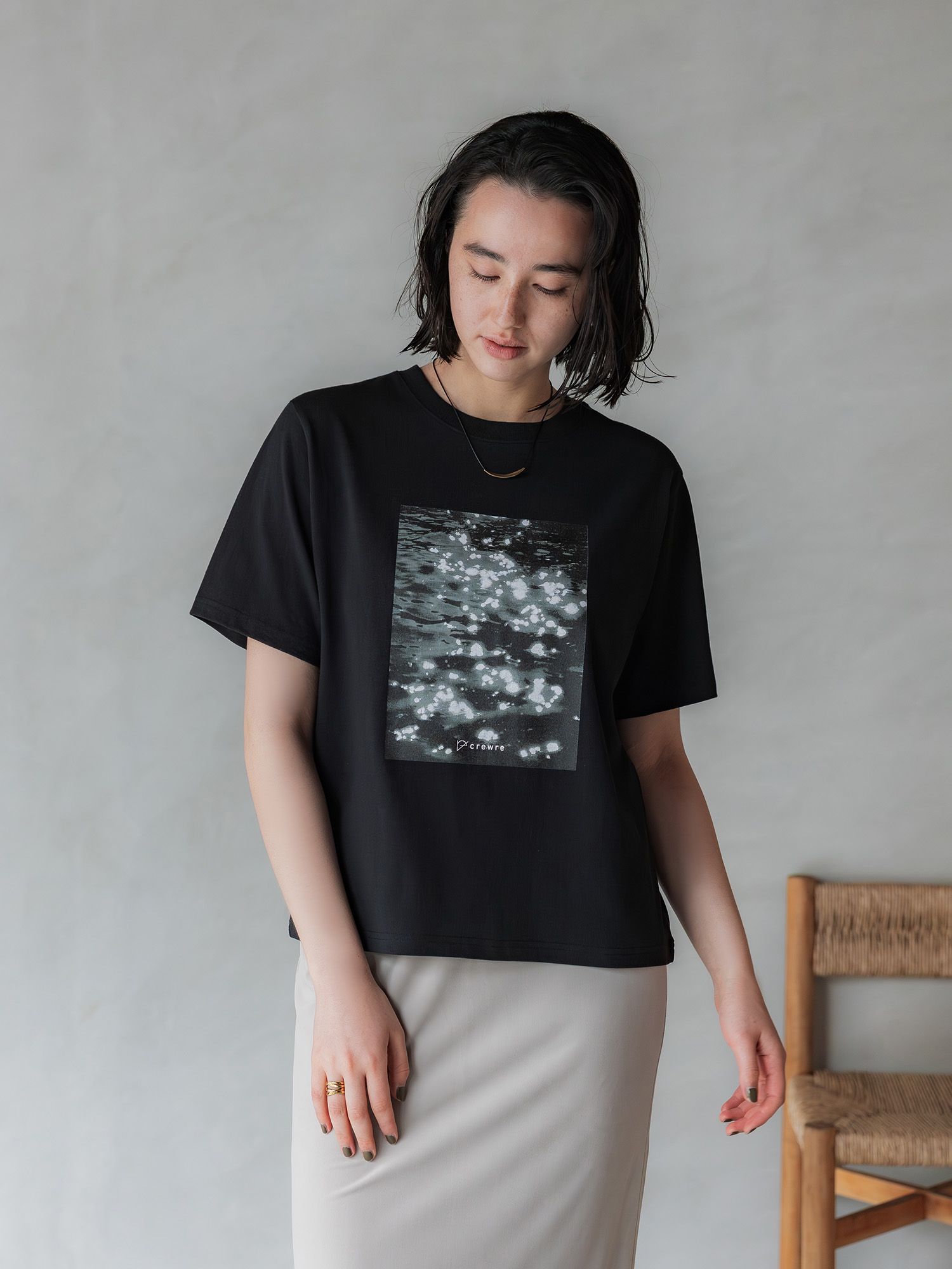 crewre online store / フォトグラフィープリントTシャツ