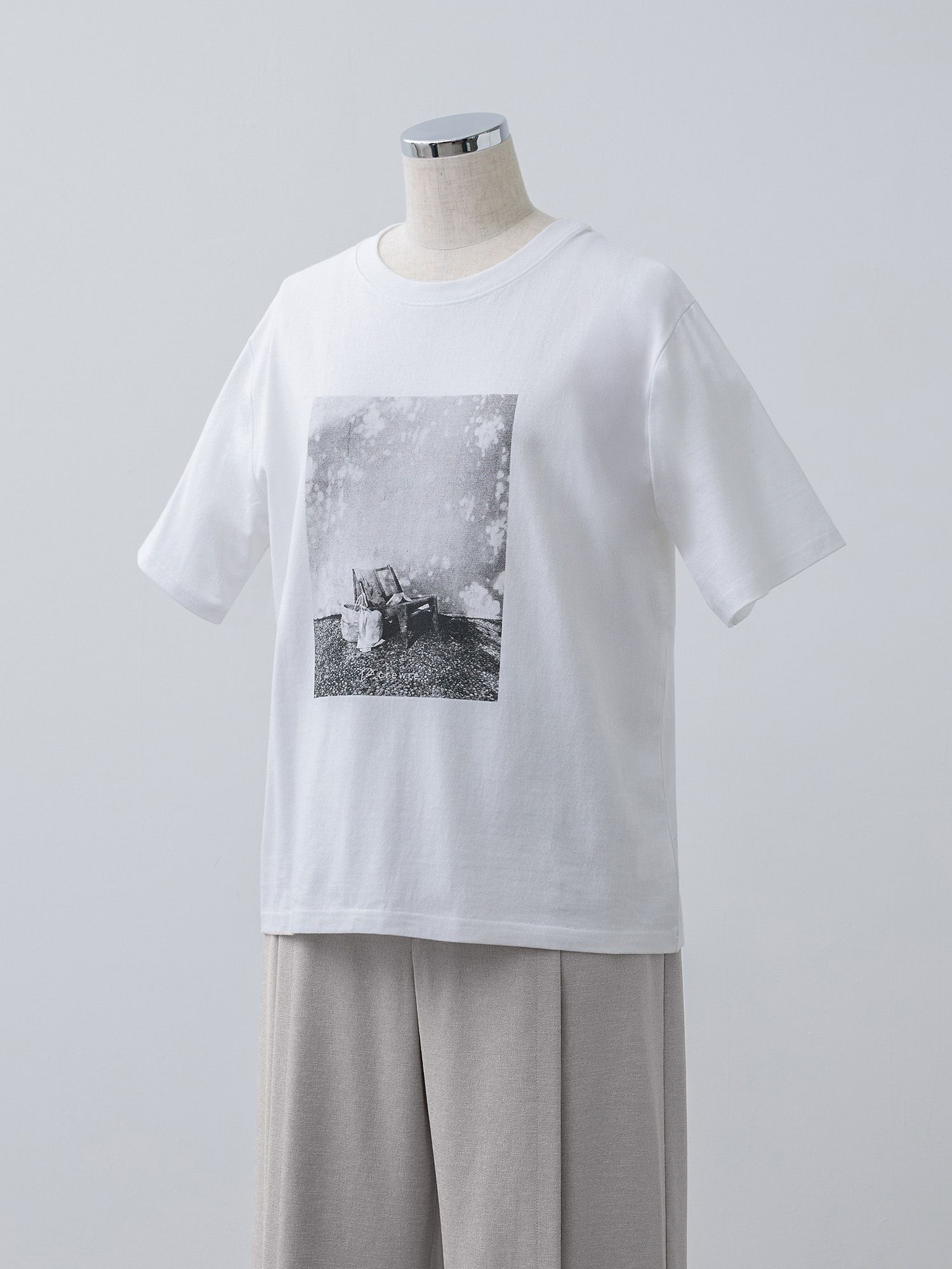 フォトグラフィープリントTシャツ