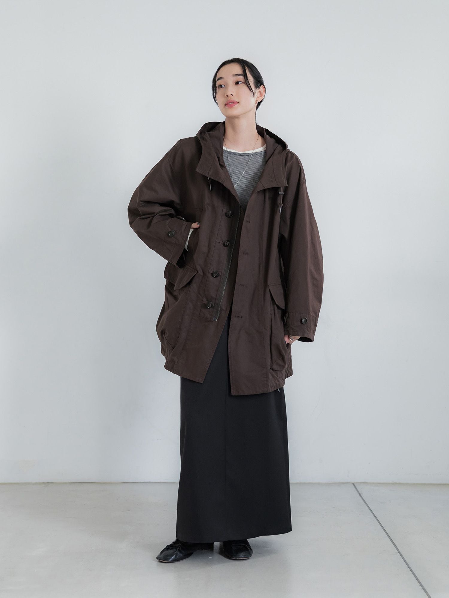 crewre online store / シルクブレンドボートネックロンT
