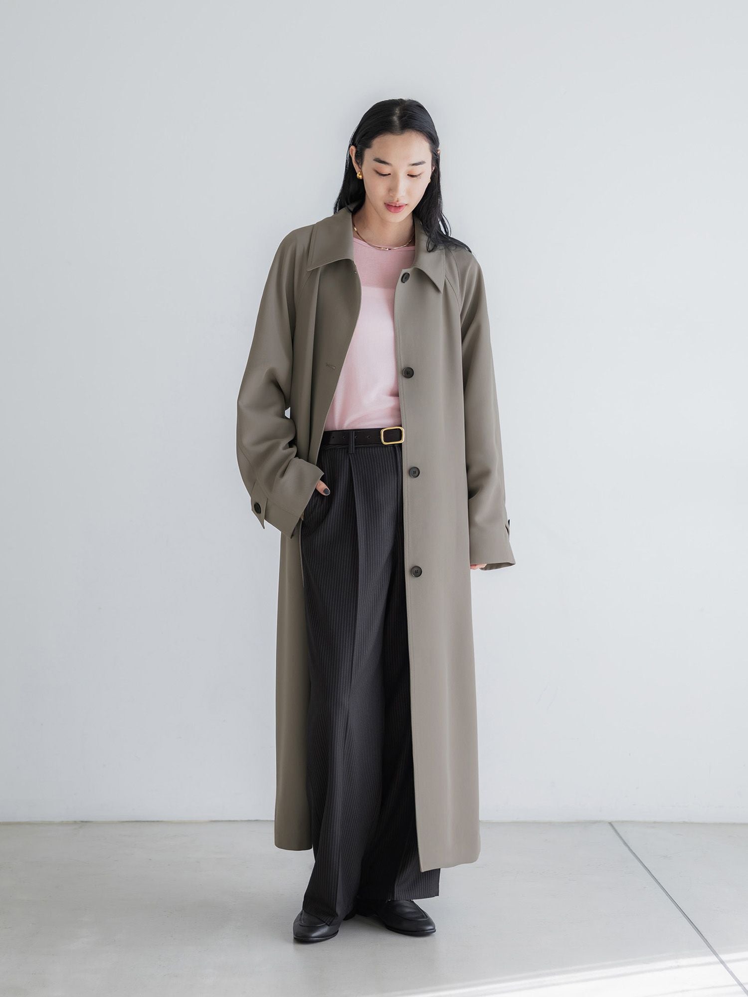 crewre online store / シルクブレンドボートネックロンT