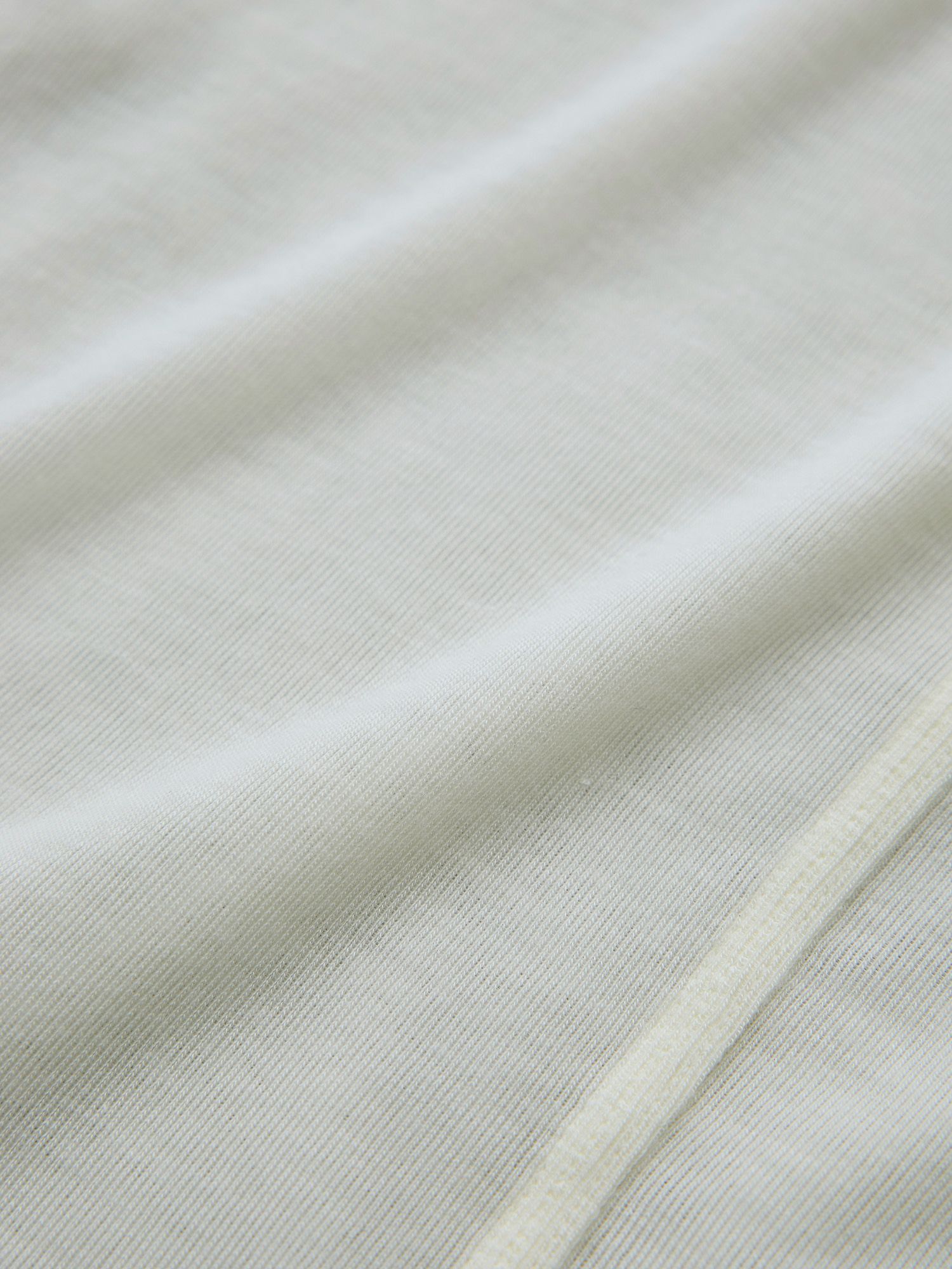 シルクブレンドボートネックロンT