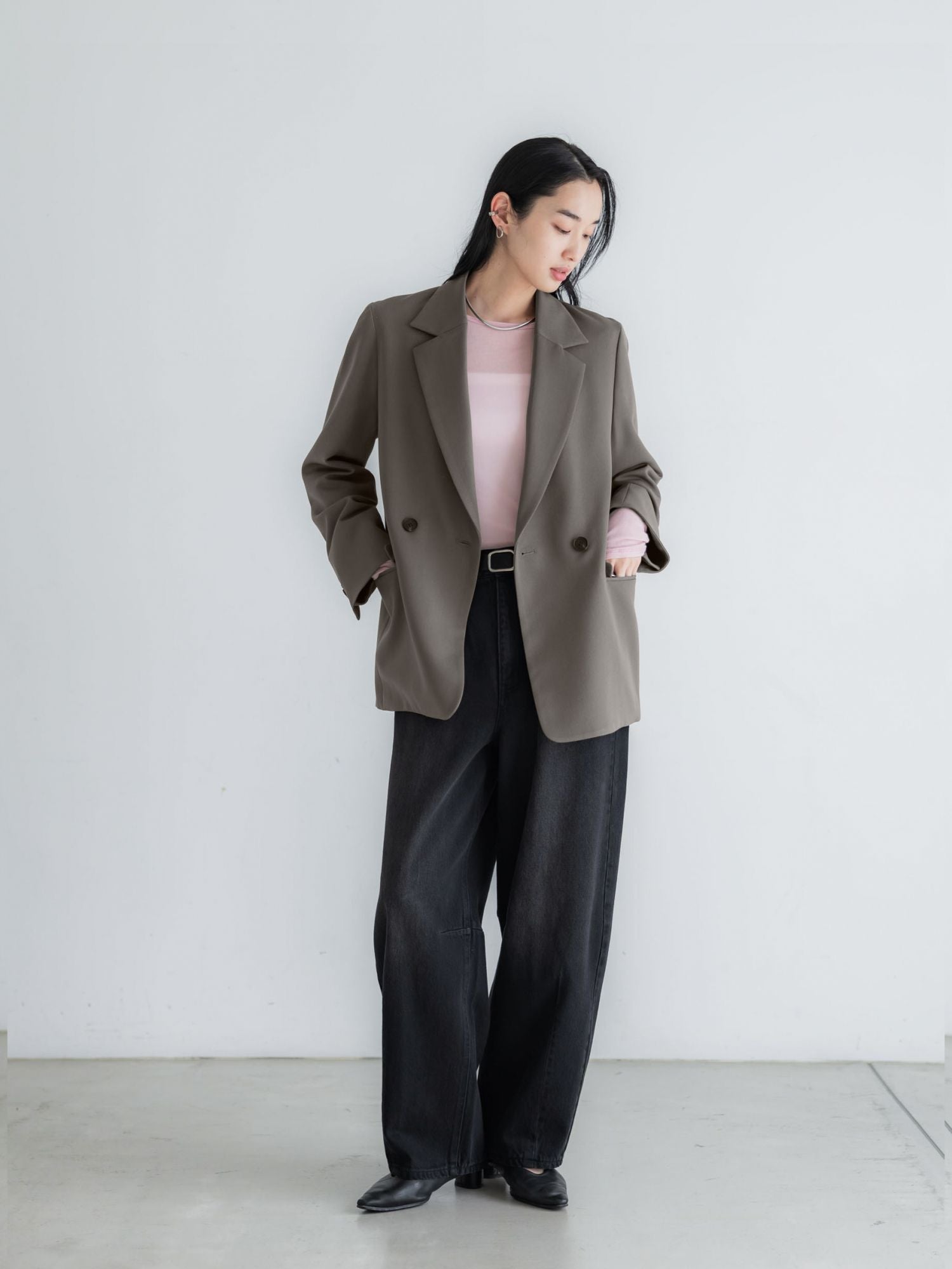crewre online store / ソフトカーヴィーデニムパンツ