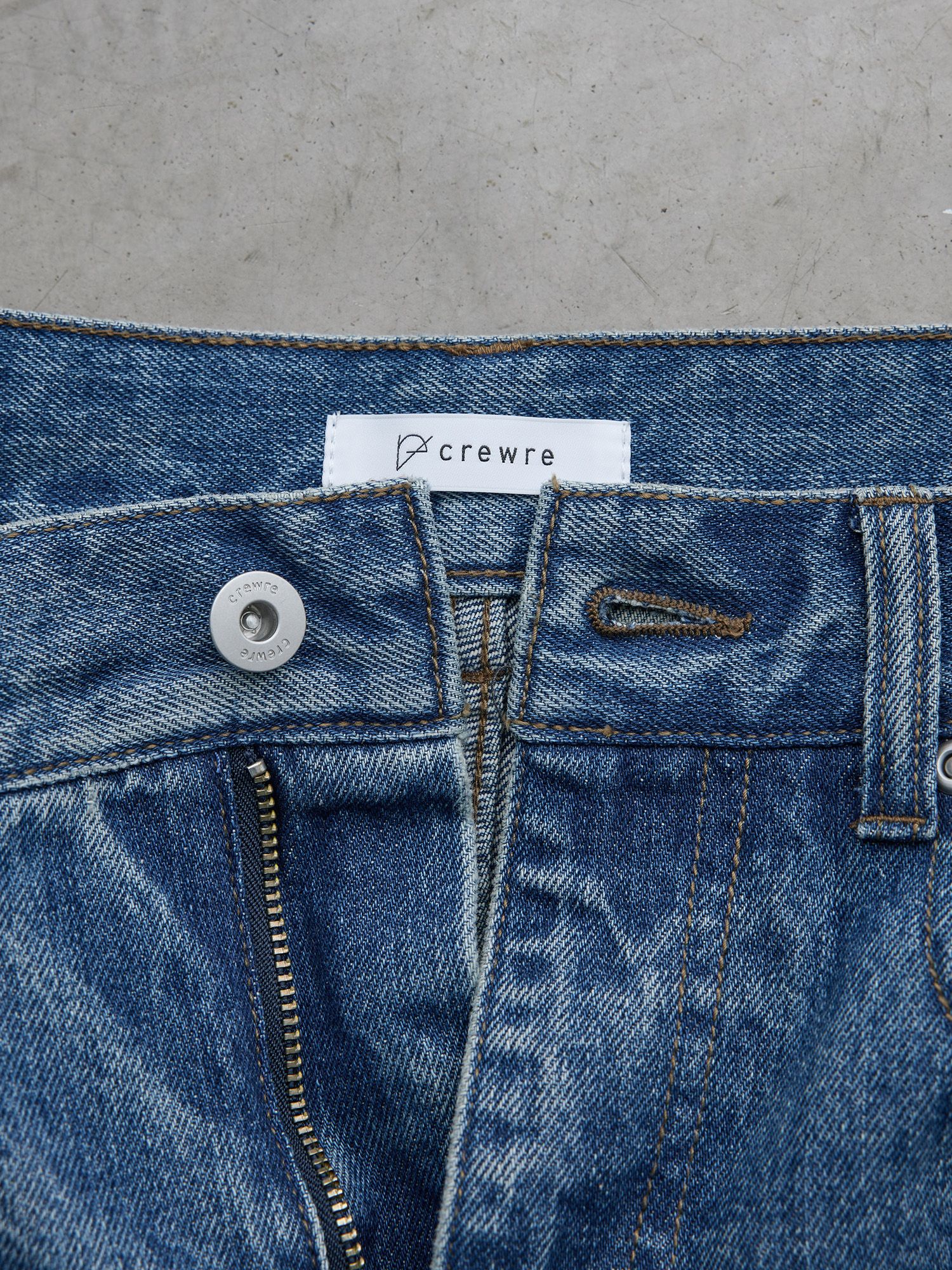 ソフトカーヴィーデニムパンツ