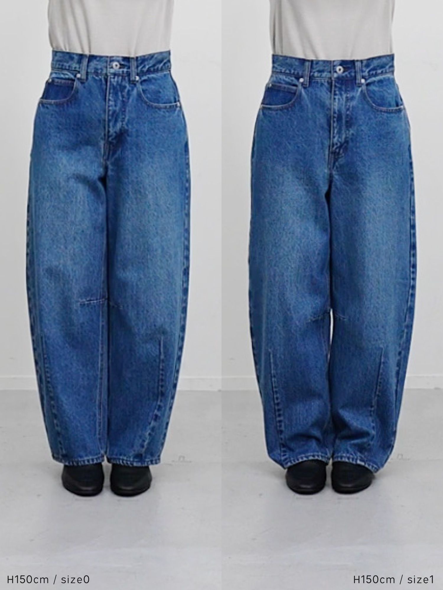 crewre online store / ソフトカーヴィーデニムパンツ
