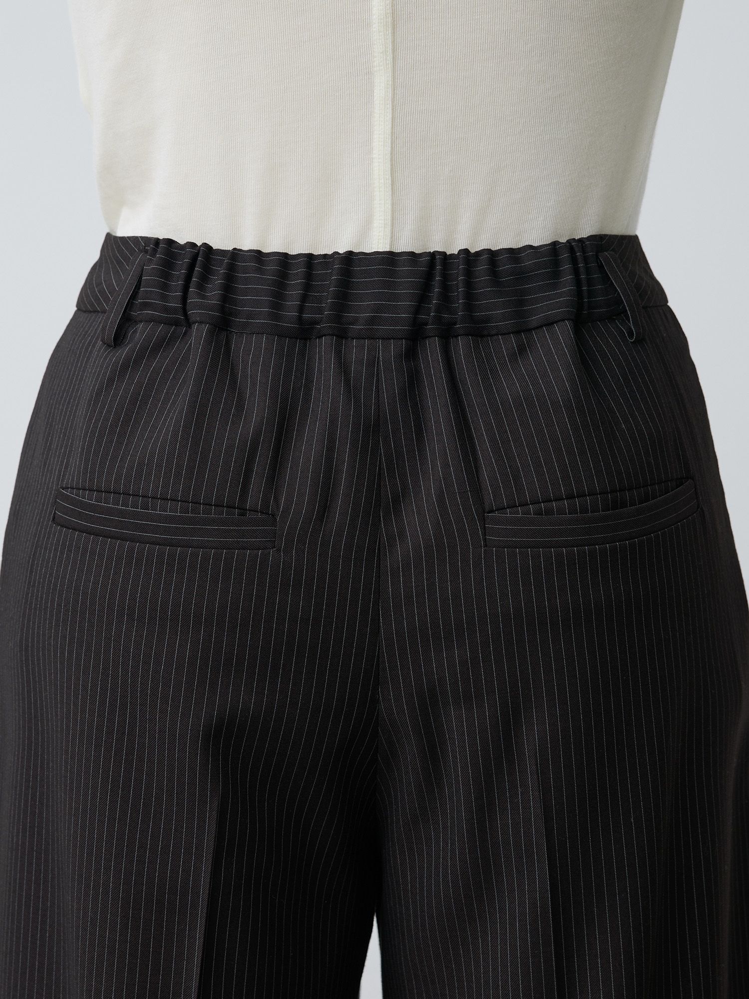 2wayレイヤードストレートパンツ