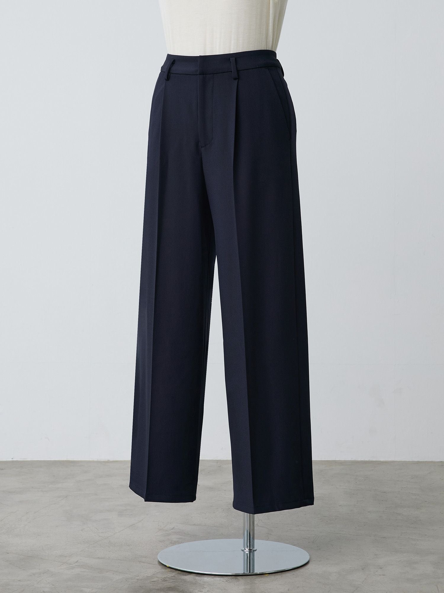 2wayレイヤードストレートパンツ