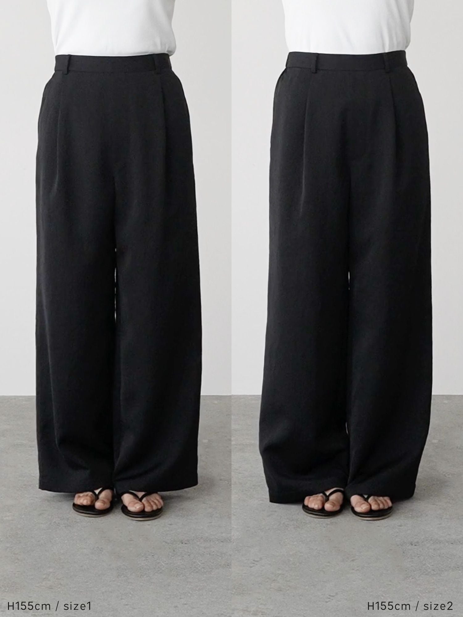 ウォッシャブルサテンスラックス