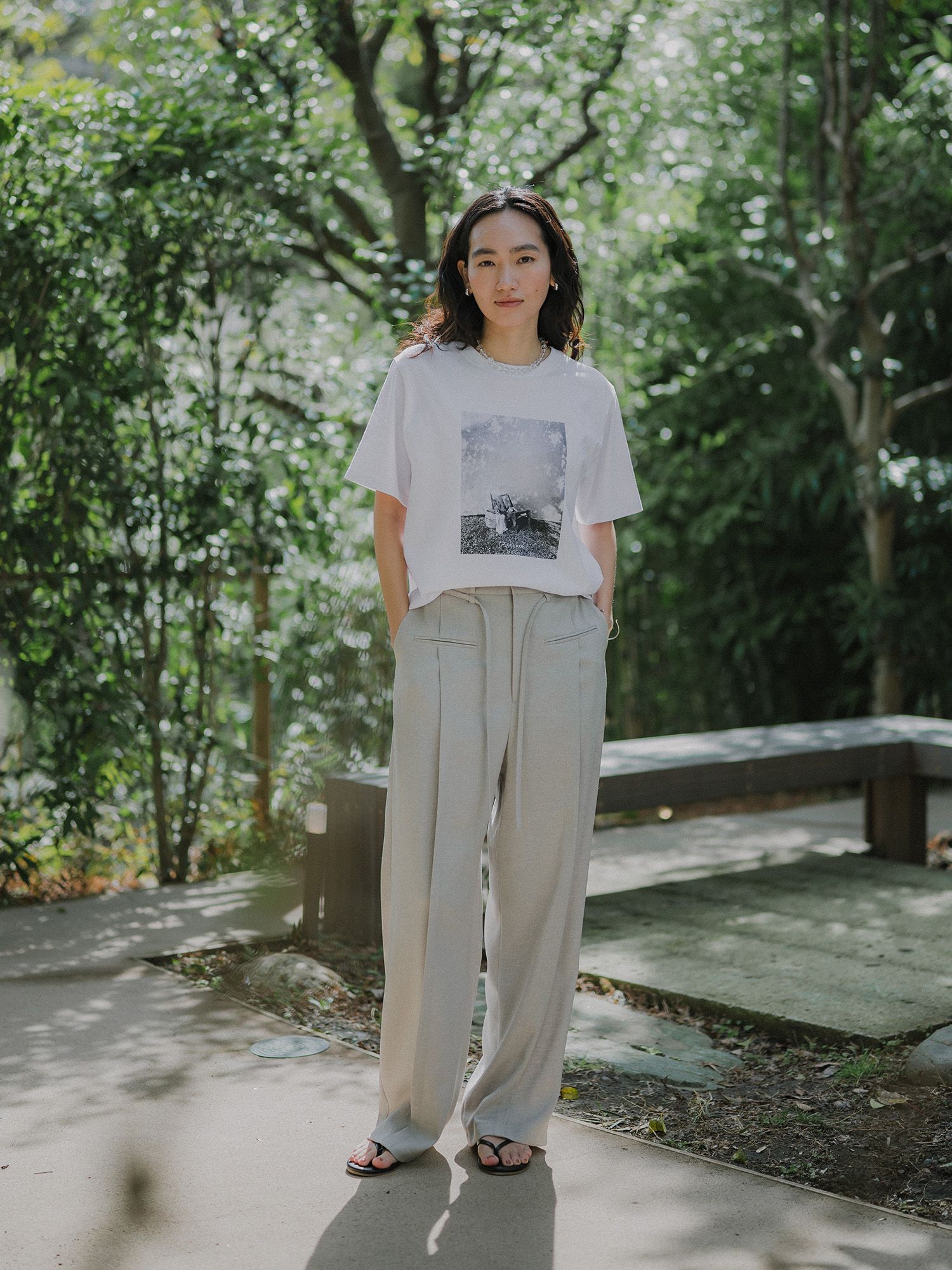 H171 B80 W60 H85 / 着用サイズ : サンプル