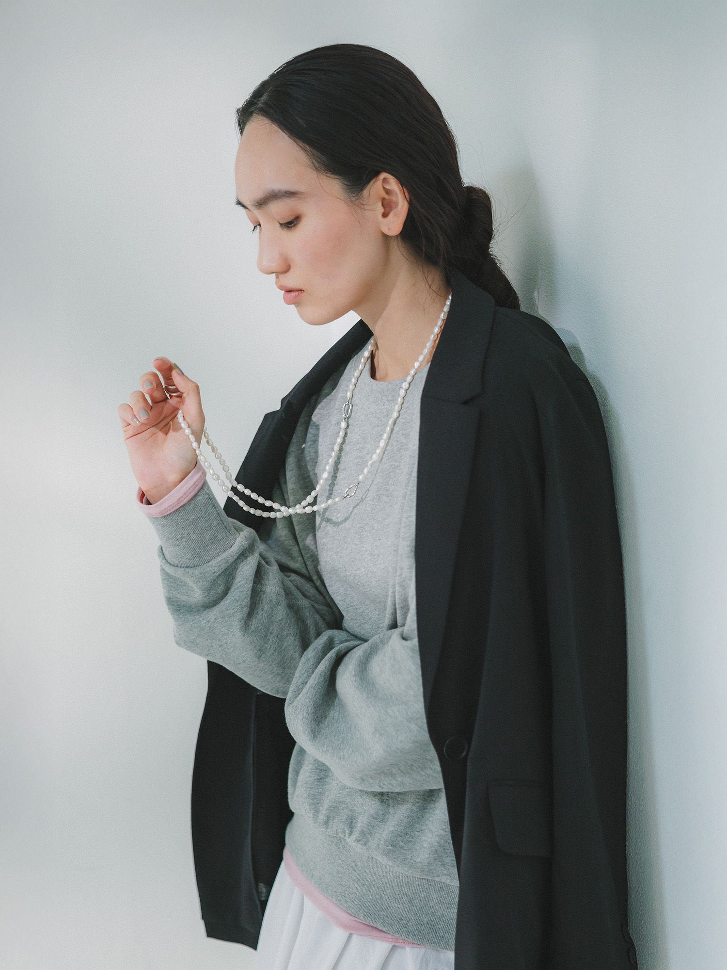 crewre online store / 2wayウォーターパールネックレス