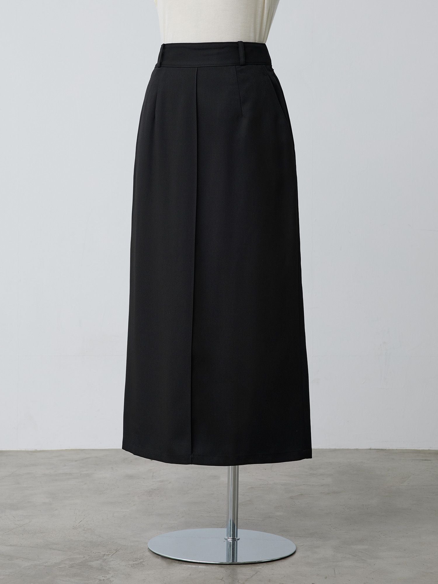 crewre クルーレ バックタックナロースカート black crewre online store / バックタックナロースカート