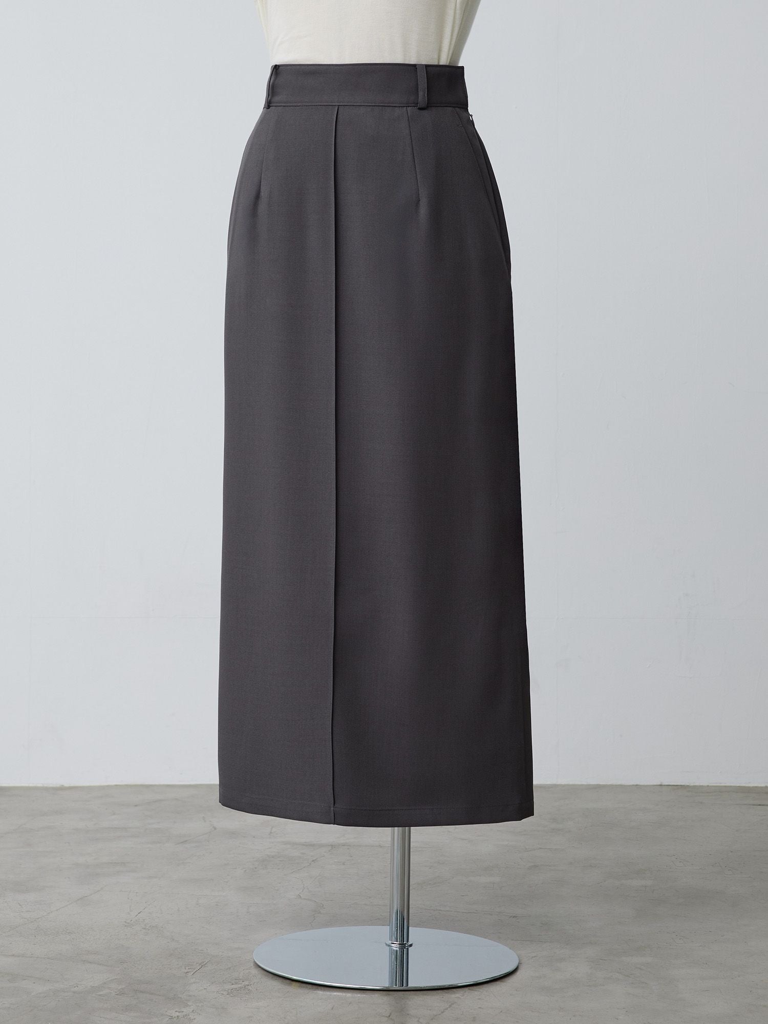 crewre バックタックナロースカート BLACK 3 crewre online store / バックタックナロースカート