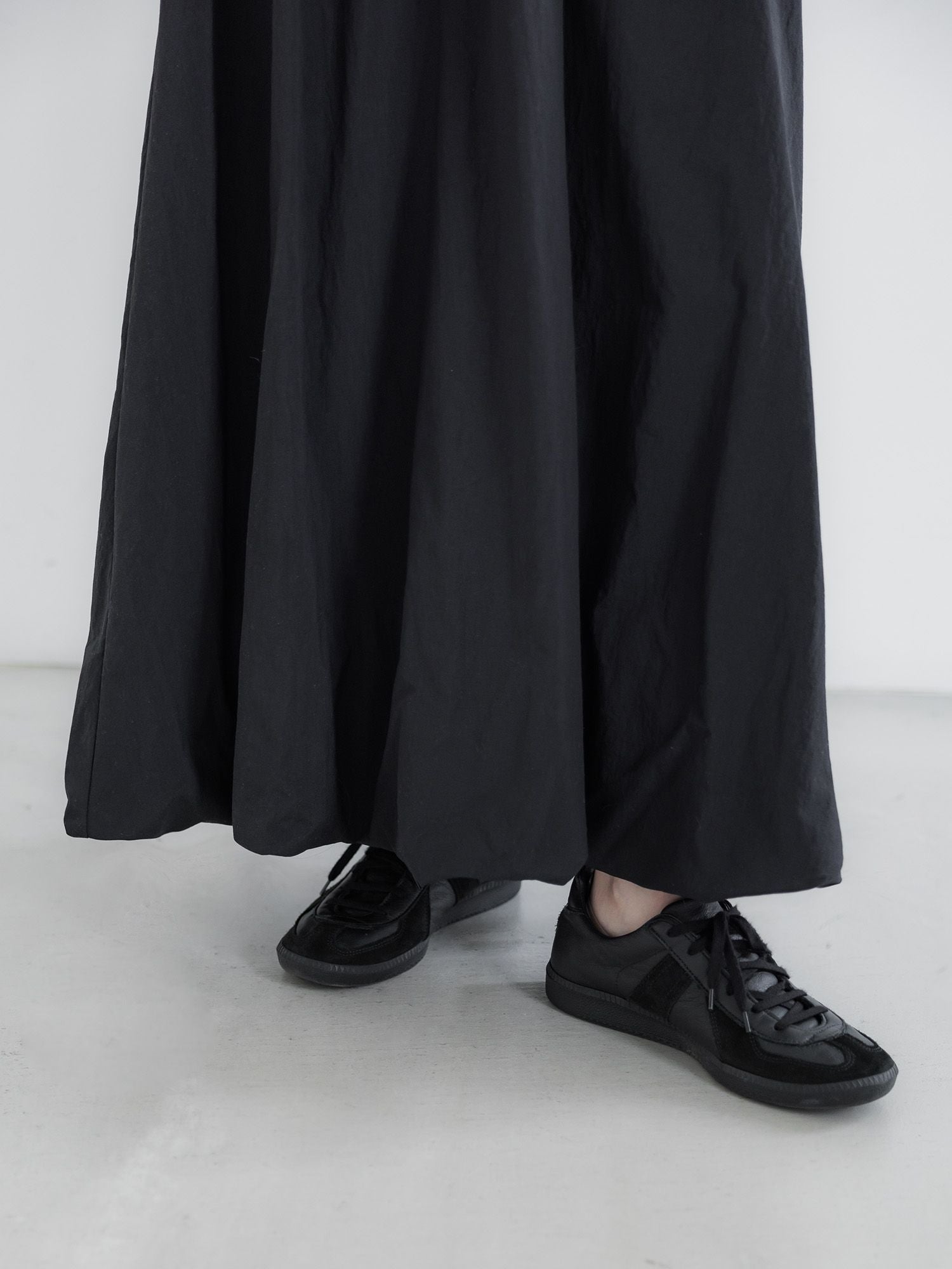 crewre online store / ナイロンドレープマキシスカート