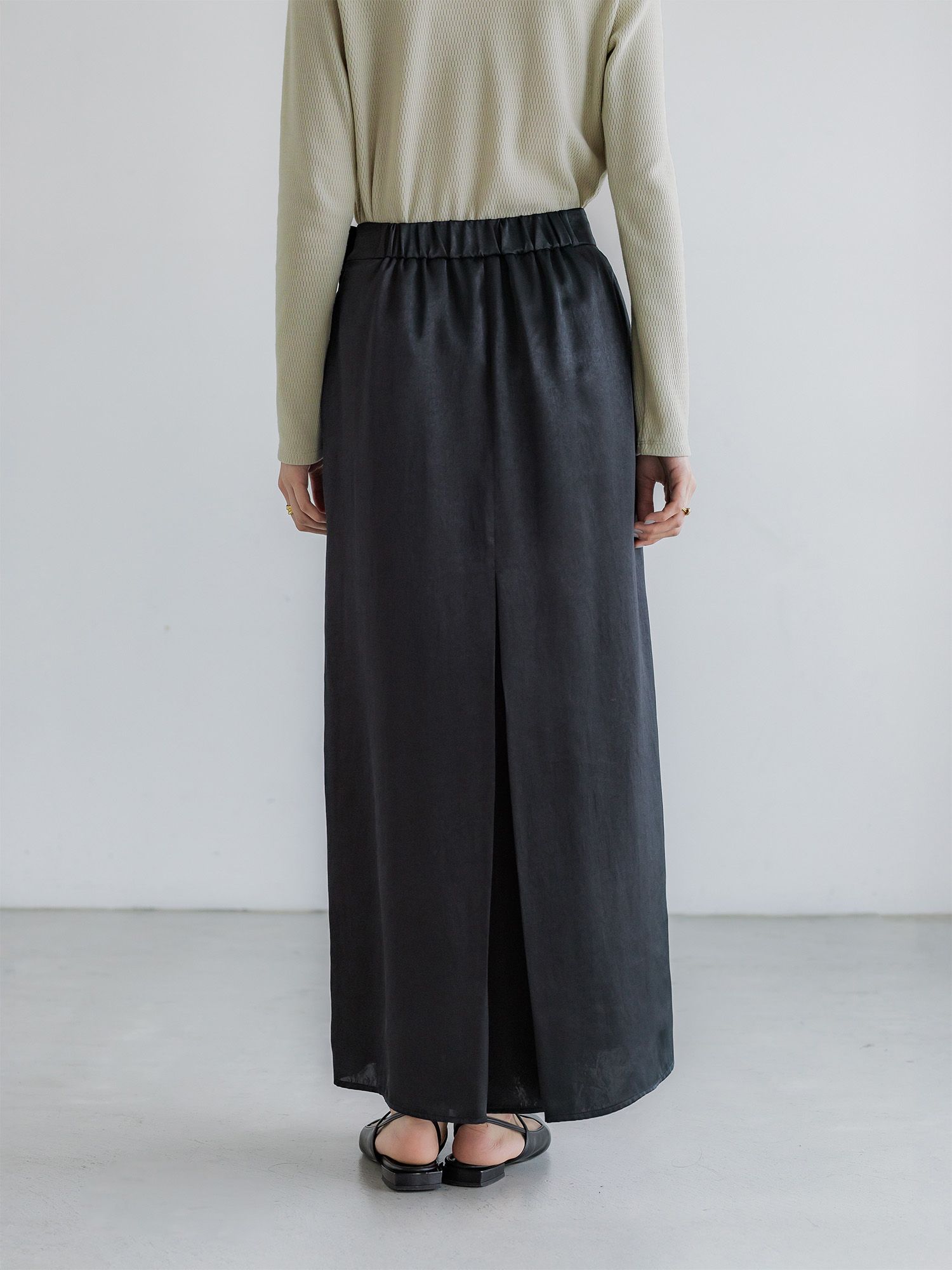 crewre ラップレイヤードIラインスカート　サイズ3 crewre online store / ラップレイヤードIラインスカート