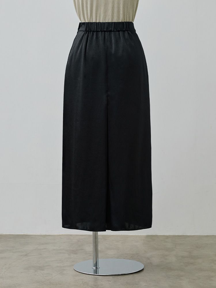 ラップレイヤードIラインスカート